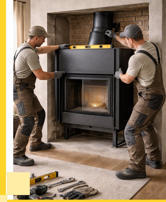 Установка каминных топок в Перми под ключ от 19280 р. | ЭриданПрм