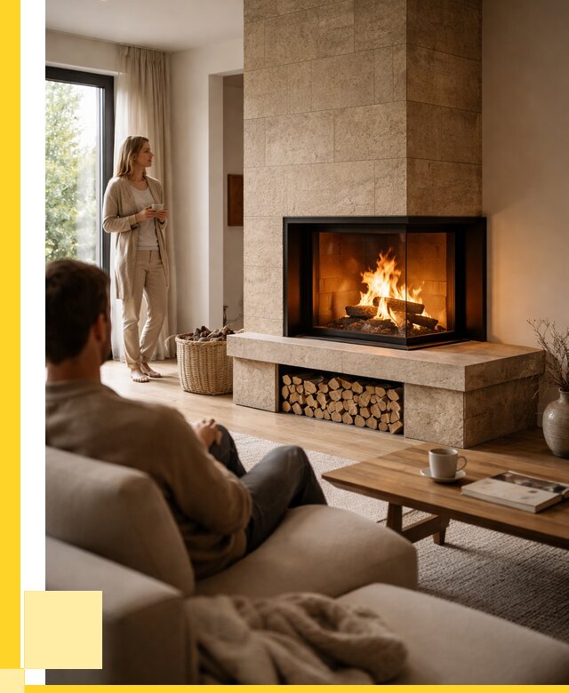 Угловые камины из кирпича установка в Перми от 160665 р. ЭриданПрм