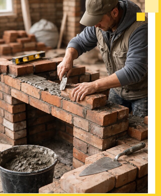 Кладка каминов под ключ в Перми профессиональная отделка и монтаж