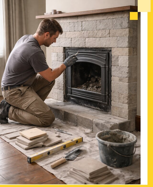 Профессиональный ремонт каминов в Перми восстановление и сервис