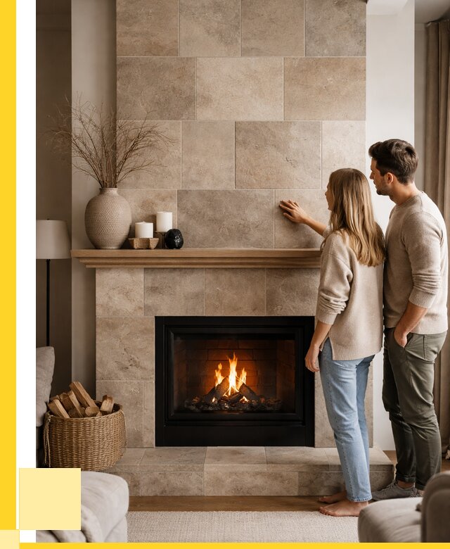 Облицовка каминов керамогранитом в Перми от 4820 р. | ЭриданПрм