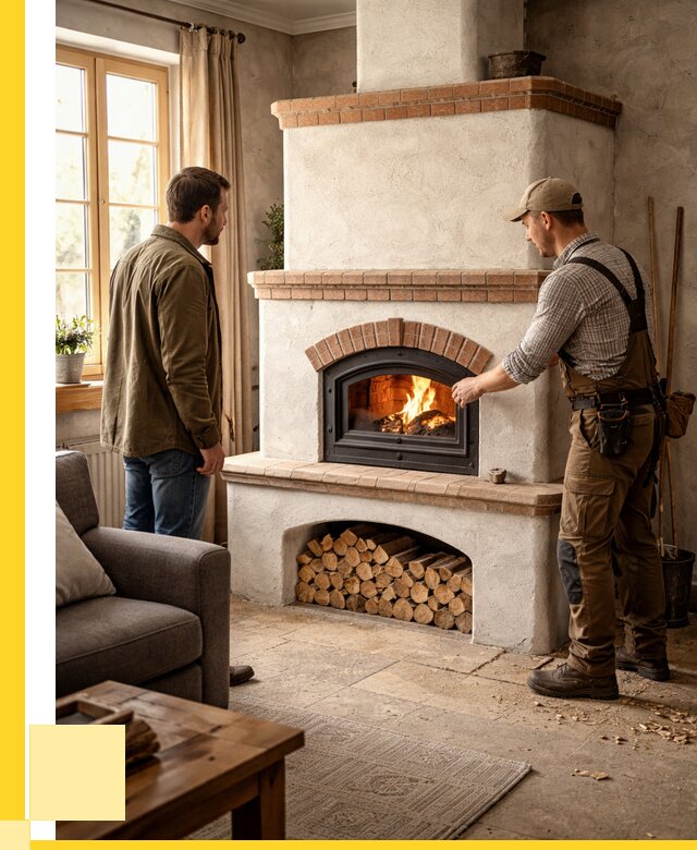 Печи камины в Перми: кирпичные, изразцовые от 64266 р. | ЭриданПрм