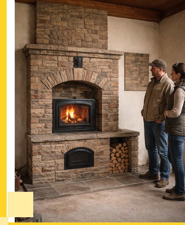 Кирпичная печь под ключ в Перми от 160665 р. | ЭриданПрм