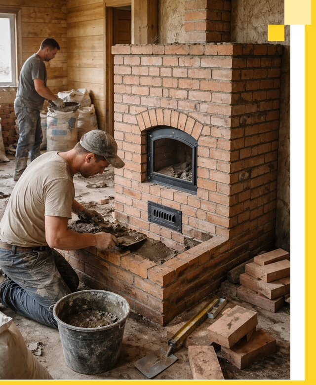 Профессиональное строительство печей в Перми под ключ
