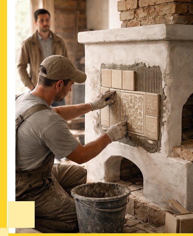 Отделка печей и банных печей в Перми от 37489 р. | ЭриданПрм