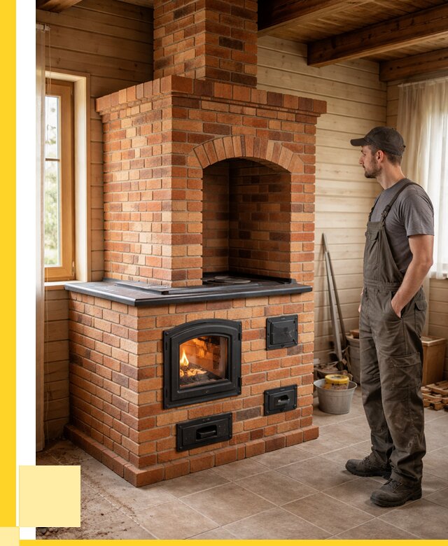 Кирпичные печи в Перми: купить от 160665 р. | ЭриданПрм