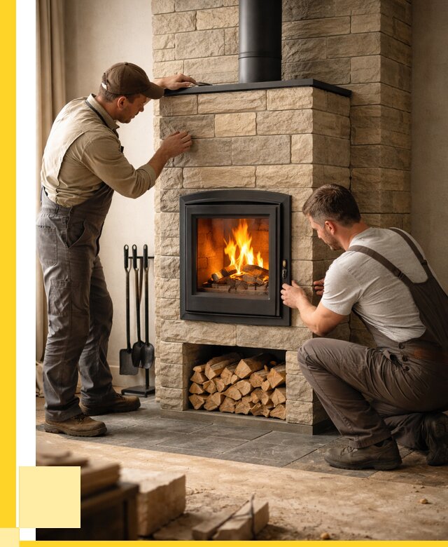 Дровяные кирпичные печи в Перми от 48200 р. | ЭриданПрм