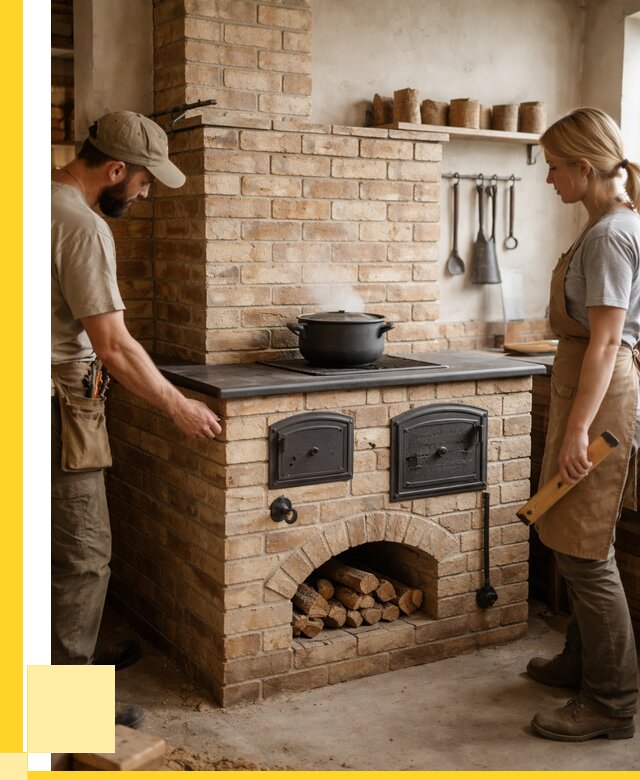 Варочно отопительные печи в Перми от 96399 р. | ЭриданПрм