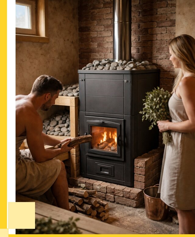 Кирпичная печь для бани на заказ в Перми от 58911 р. | ЭриданПрм