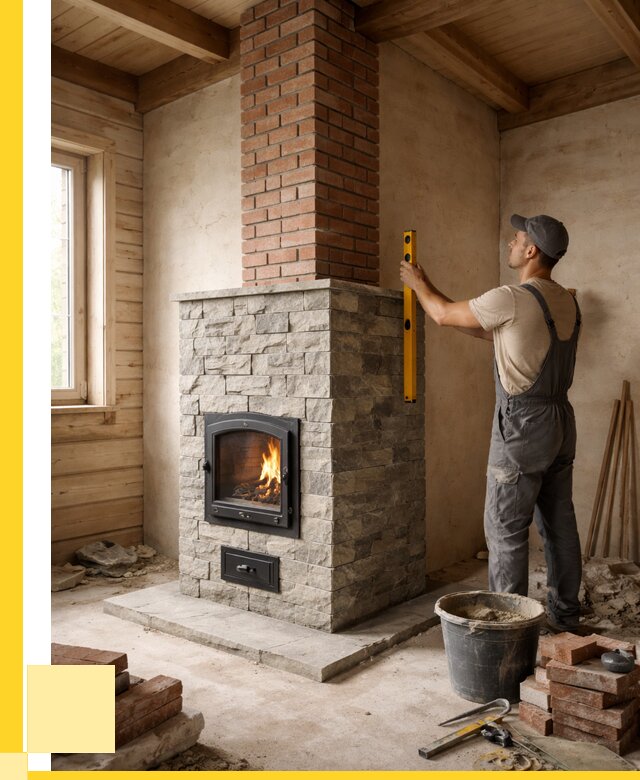 Печи и дымоходы под ключ в Перми от 48200 р., ЭриданПрм