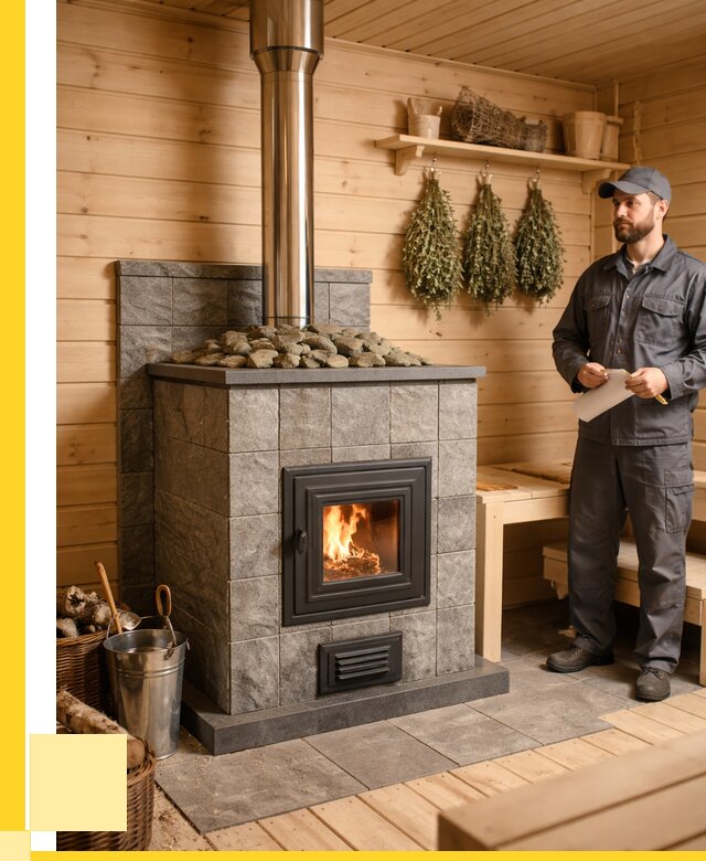 Печи для бани под ключ в Перми от 128532 р. | ЭриданПрм