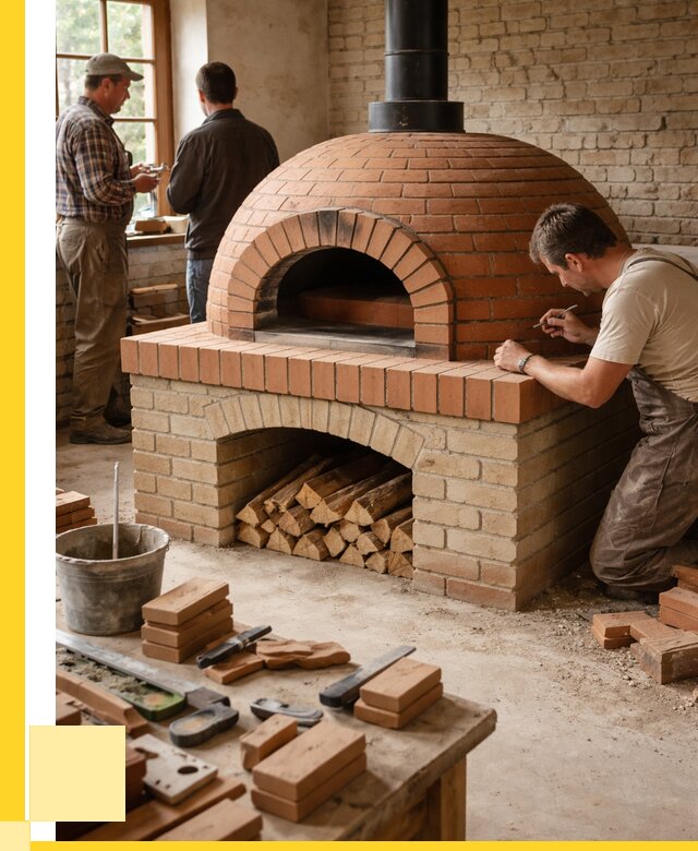 Помпейская печь дровяная для пиццы в Перми | ЭриданПрм от 214220 р.