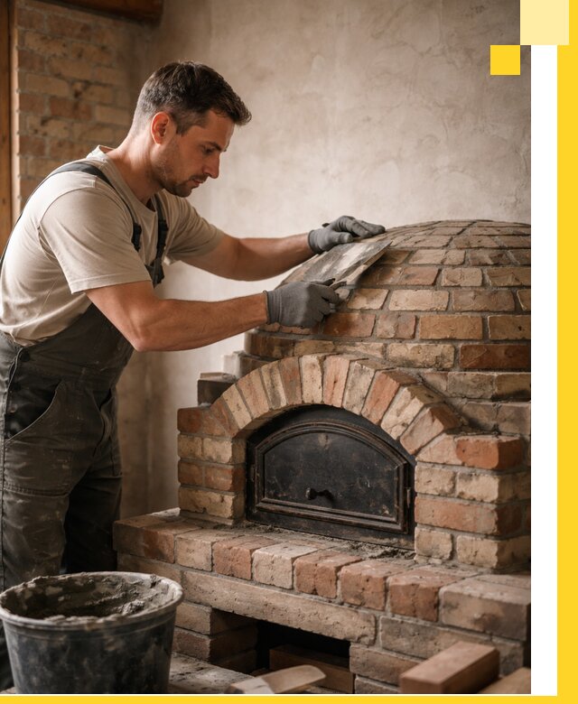 Изготовление и монтаж помпейских печей на заказ в Перми