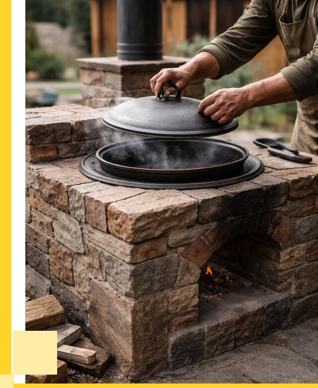 Печи для казана в Перми по цене от 19280 р. | ЭриданПрм