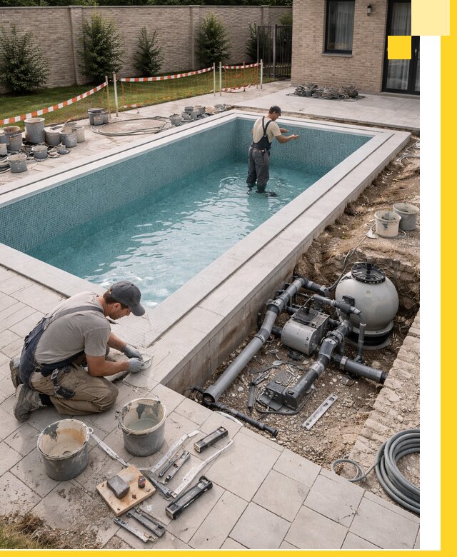 Строительство бассейнов под ключ в Перми: проекты и монтаж