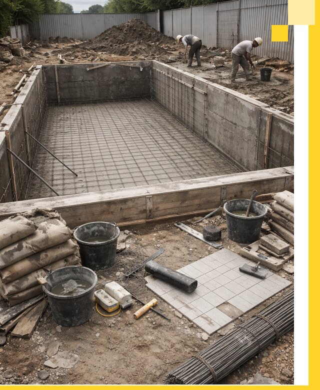 Строительство бассейнов под ключ в Перми, дизайн и монтаж