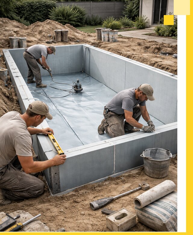 Профессиональный монтаж бассейнов под ключ в Перми с гарантией