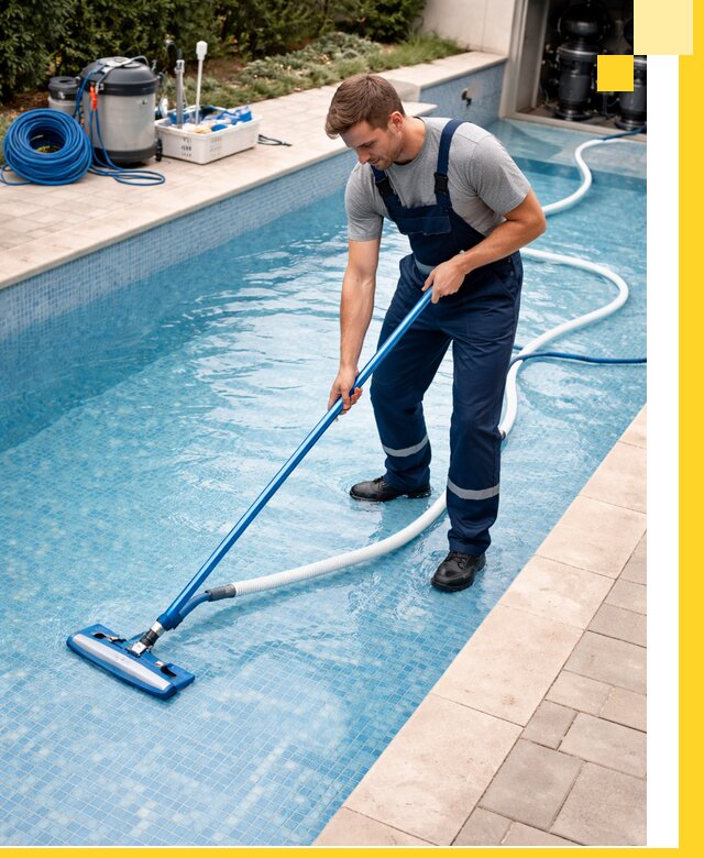 Профессиональная чистка бассейнов и фильтров в Перми под ключ