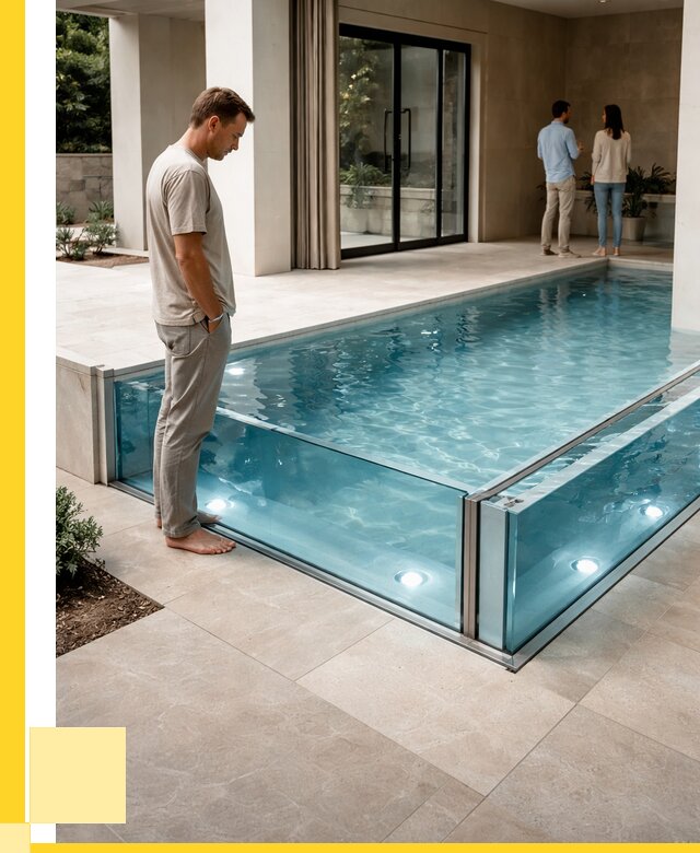 Стеклянные бассейны в Перми от 1285320 р. | ЭриданПрм — мозаика