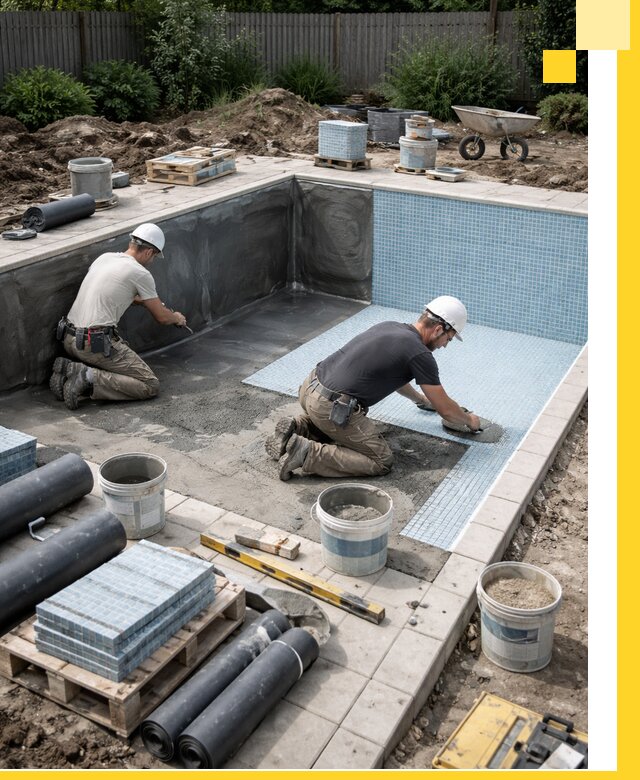 Проектирование и строительство стационарных бассейнов в Перми