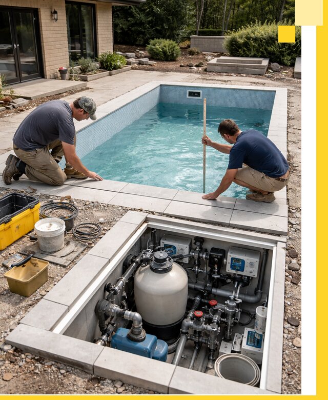 Строительство качественных домашних бассейнов под ключ в Перми