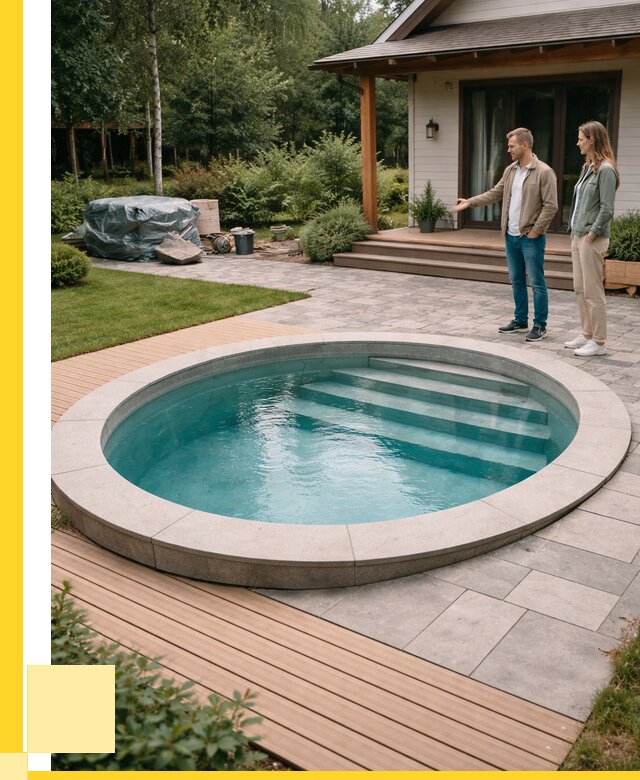 Бассейн на даче под ключ в Перми от 214220 р., ЭриданПрм