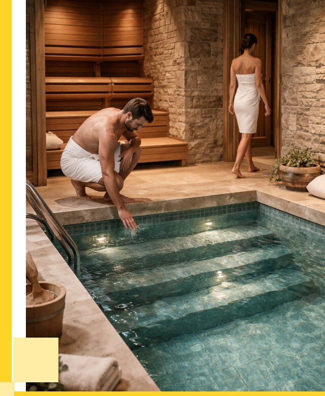 Сауна с бассейном под ключ в Перми от 128532 р., ЭриданПрм