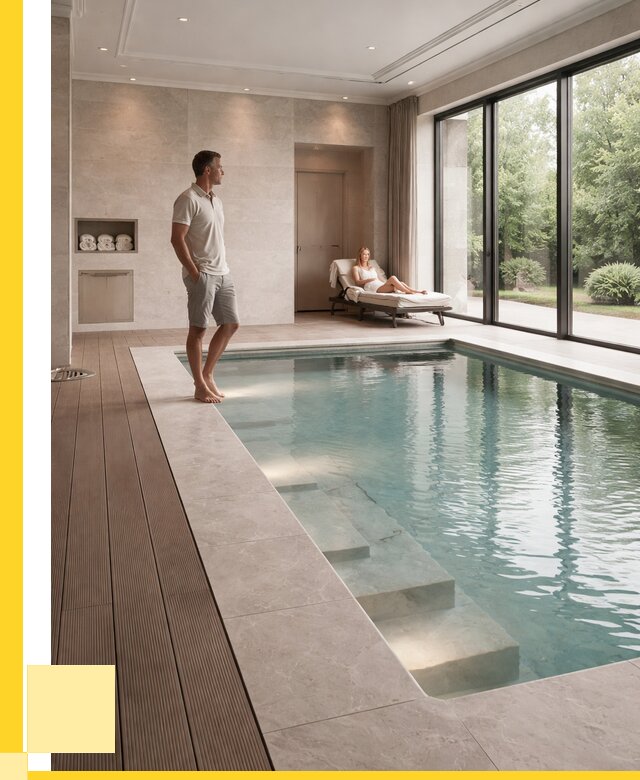 Бассейны в коттедже под ключ в Перми от 1285320 р. | ЭриданПрм