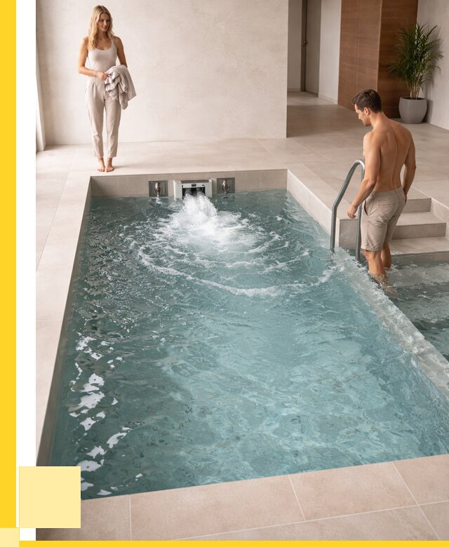 Бассейн с противотоком в Перми от 267775 р. | ЭриданПрм