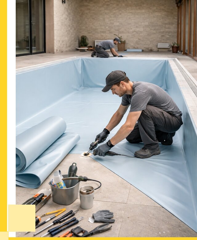 Пленка ПВХ для бассейнов в Перми от 2678 р. | ЭриданПрм