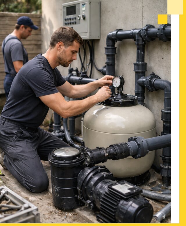 Поставка и монтаж фильтровального оборудования для бассейнов в Перми