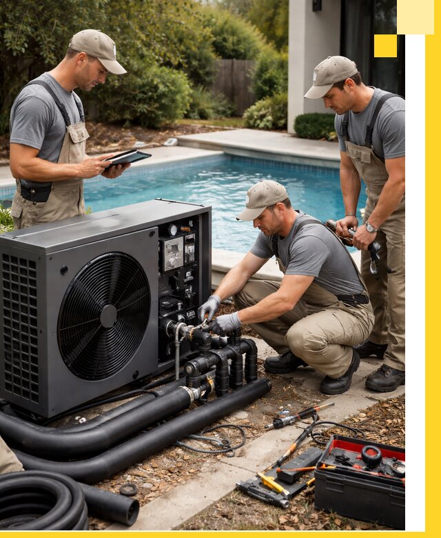 Проектирование и установка тепловых насосов для бассейнов в Перми