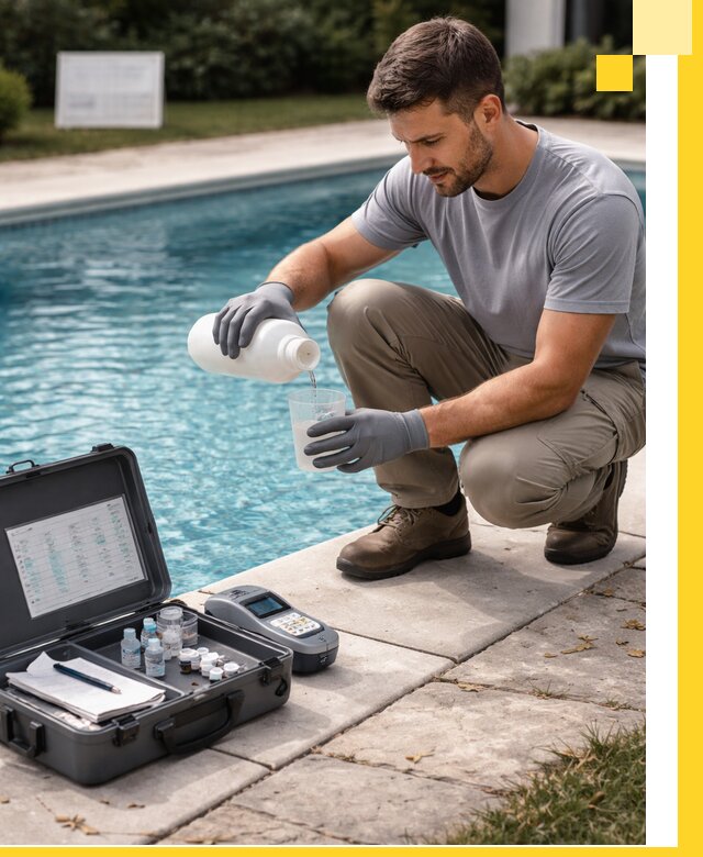 Профессиональная дезинфекция воды в бассейне в Перми