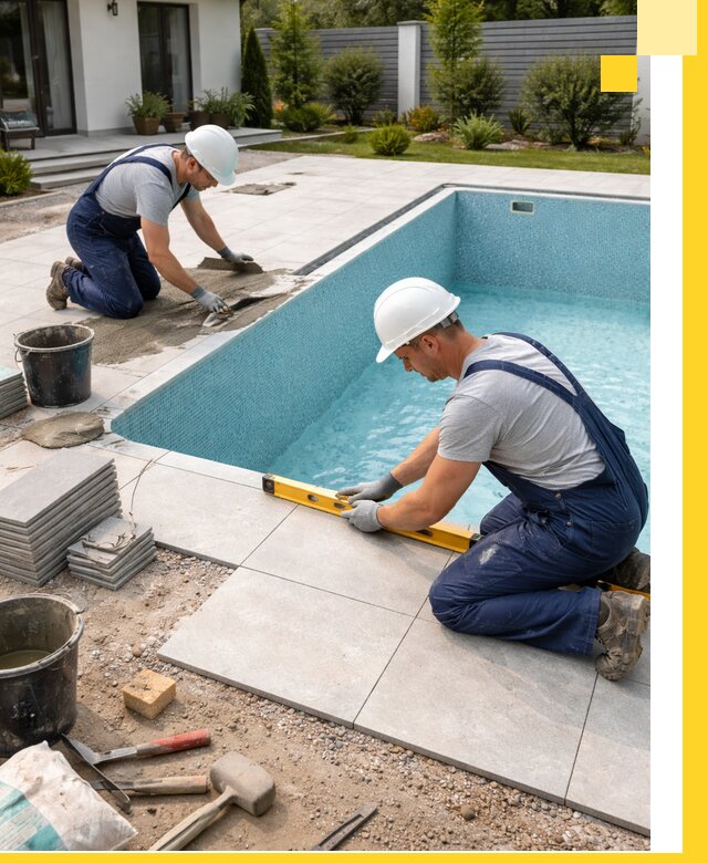 Строительство и монтаж плавательных бассейнов под ключ в Перми