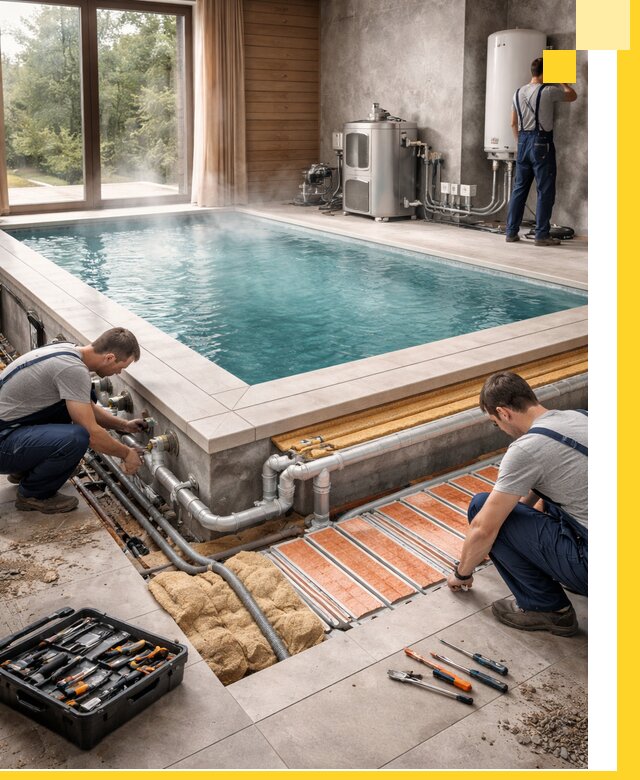 Проектирование и строительство тёплых бассейнов в Перми