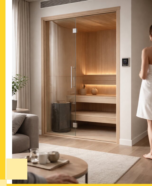 Сауна в квартире под ключ в Перми от 128532 р. ЭриданПрм