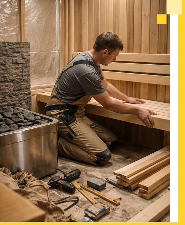 Сауны для дома под ключ с проектированием и монтажом в Перми