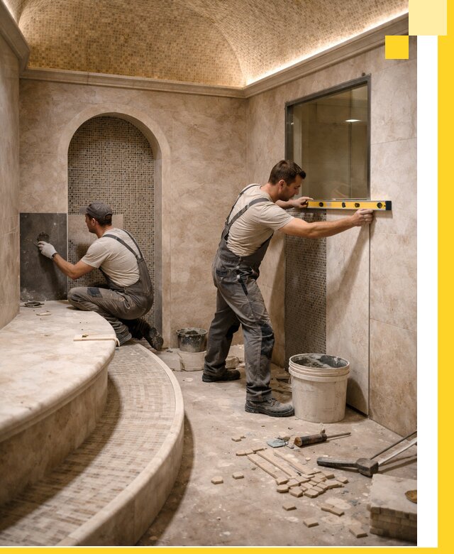 Проектирование и строительство саун с хамамом под ключ в Перми