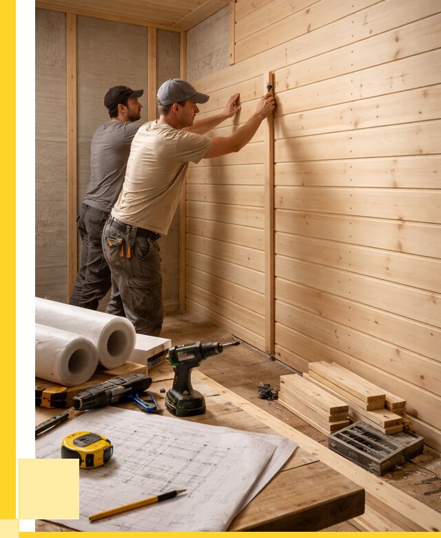 Обшивка бани вагонкой в Перми от 1285 р., ЭриданПрм