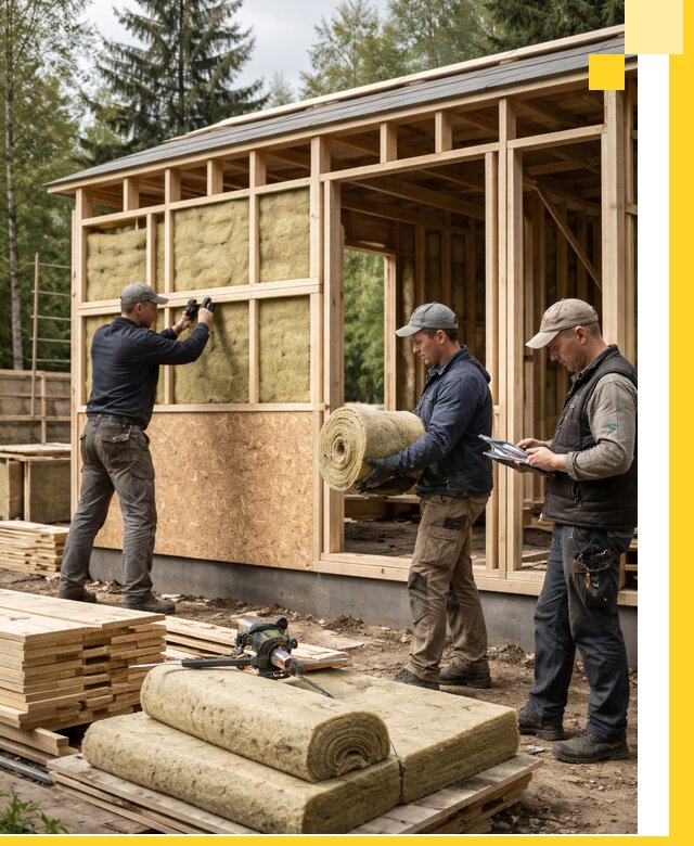 Проектирование и строительство каркасных бань в Перми под ключ