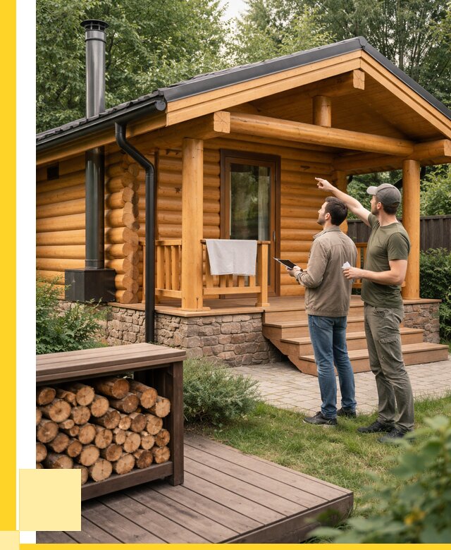 Бани для дачи под ключ в Перми от 267775 р. | ЭриданПрм