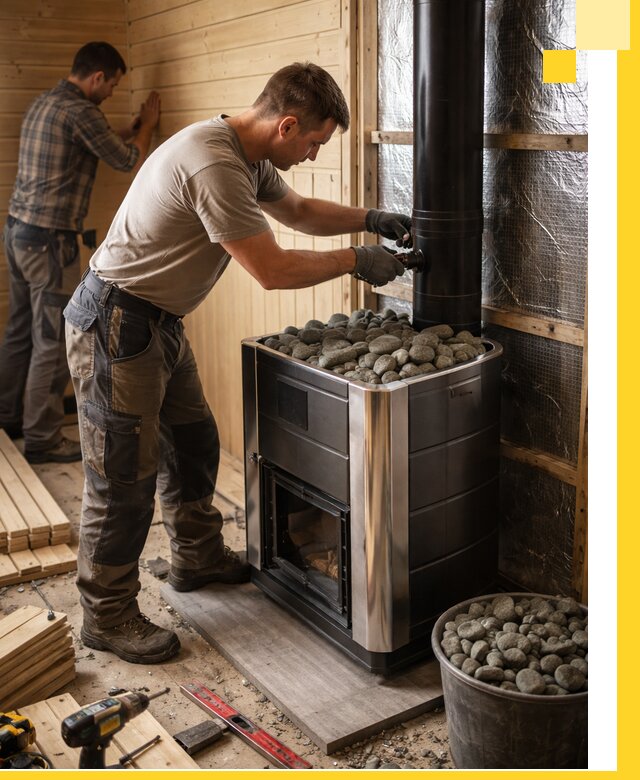 Проектирование и строительство парилок для бани в Перми под ключ