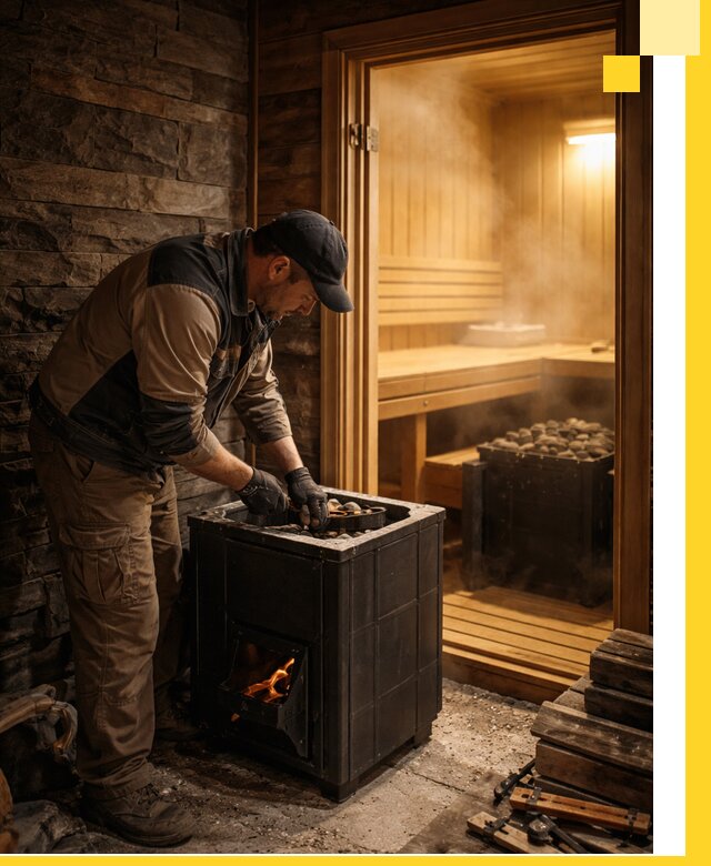 Строительство бани с сауной под ключ в Перми от проекта до сдачи