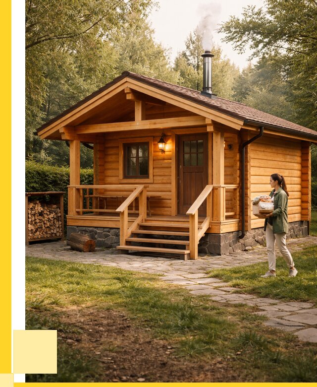 Купить баню под ключ в Перми от 696215 р. | ЭриданПрм