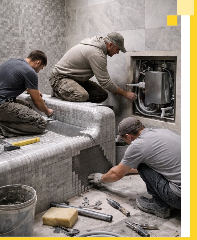 Проекты хамамов под ключ в Перми и дизайн и строительство