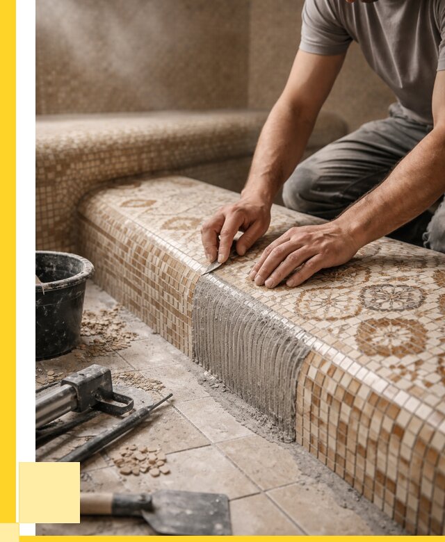 Плитка для хамама под ключ в Перми от 3749 р. | ЭриданПрм