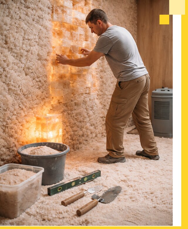 Проектирование и монтаж соляных комнат в Перми под ключ